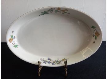 Woodhill White With Flowers Casserole Dish