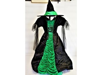Child's Storybook Wicked Witch Costume Size Small