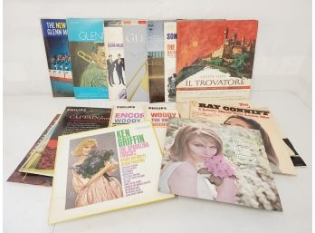 Vintage Lot Of Big Band And More Vinyl Records - Glenn Miller, Tommy Dorsey, Lionel Hampton & More