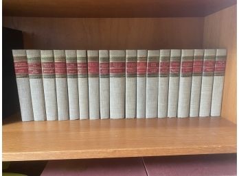 18 Volume Series Of Classics Club 1947 Featuring Charles Dickens, Homers, Edgar Allan Poe, & More!