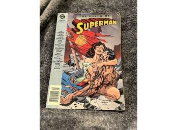 The Death Of Superman Comic Book