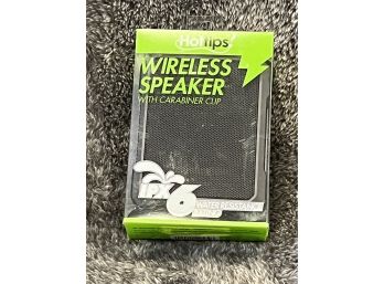 Hot Tips Wireless Speaker With Carabiner Clip