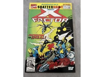 Annual Shatter Shot X Factor Comic Book