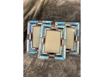 3 Stained Glass Frames