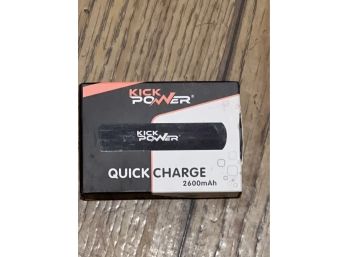 Kick Power Quick Charge