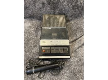 Panasonic Cassette Recorder/player With Microphone
