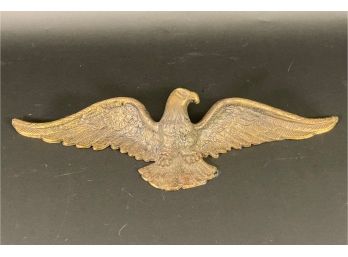 A Vintage Brass Bald Eagle