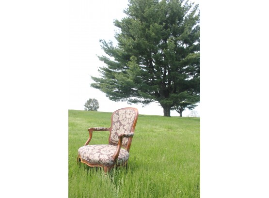 Beautiful Upholstered French Armchair