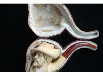 Amazing Man Who Is A Pipe Who Lives In A Gourd By MEERSCHAUM From The 1800's