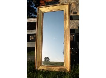 Gorgeous Antique Tall Gold Framed Mirror