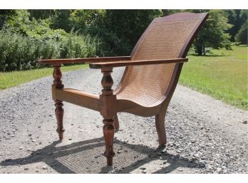 Fantastic Vintage Plantation Double Caned Lounge Chair