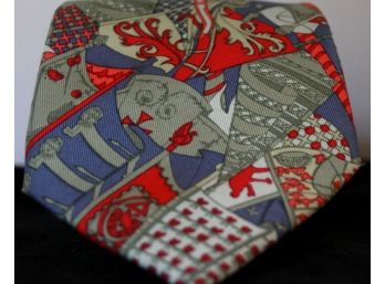 Rare Collectible Silk HERMES Vintage Tie Made In France #7286MA
