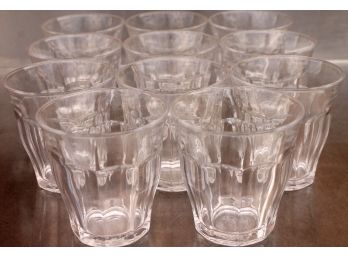 Lot Of 11 DURALEX Drinking Glasses Made In France