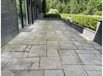 Over 700 Sf Of Bluestone Pavers - Set In Stone Dust - Instant Terrace!