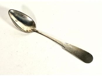 Antique STORRS American Coin Silver Teaspoon