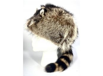 Vintage Fix Fur And Tail And Face Hat By Kat's Boutique By Amanda