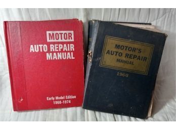 Pair Of Auto Repair Books