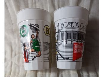 Boston Garden Souvenir Cups