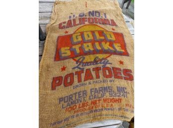 Burlap Potato Sacks