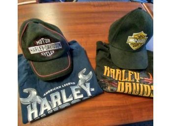 Harley T Shirts And Hats