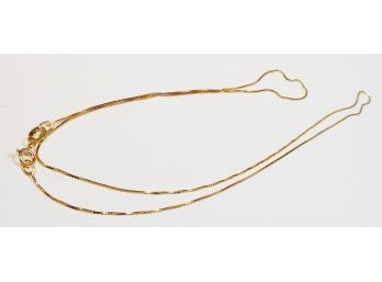 10k Yellow Gold Pretty Necklace