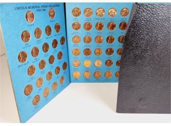Lincoln Memorial Penny Collection 1959-1986 Full Book