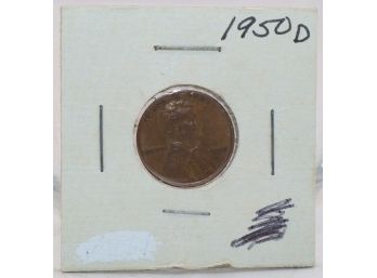 1950D Penny