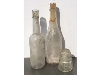 Antique Bottles & Antique Insulator
