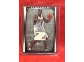 2004 Upper Deck SP Game Used Eddy Curry Jersey Relic Card