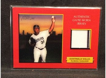 2006 Topps Turkey Red Dontrelle Willis Jersey Relic Card 086/150
