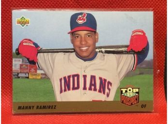 1993 Upper Deck Manny Ramirez Rookie