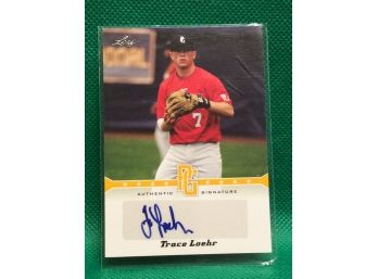 2013 Leaf PG Trace Loehr Autograph Card 23/50