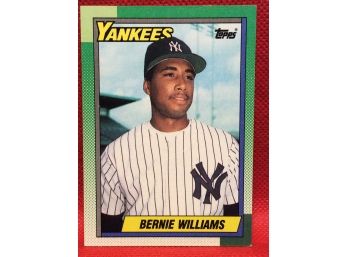 1990 Topps Bernie Williams Rookie