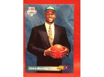 1992-93 Upper Deck Alonzo Mourning Rookie Card