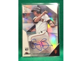 2015 Topps Finest Gary Brown Rookie Autograph Card