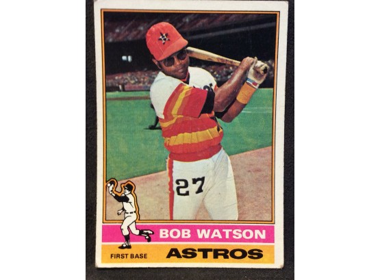 1976 Topps Bob Watson