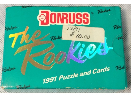 1991 Donruss The Rookies Sealed Set With Puzzle - Bagwell - Rodriguez