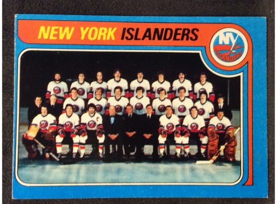 1979-80 Topps New York Islanders Team Card
