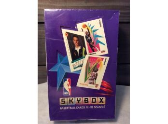 1991-92 Skybox Basketball Wax Box - Sealed Packs
