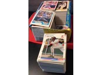 1990 Fleer Baseball Cards In Box