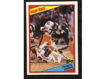 1984 Topps Franco Harris Instant Replay