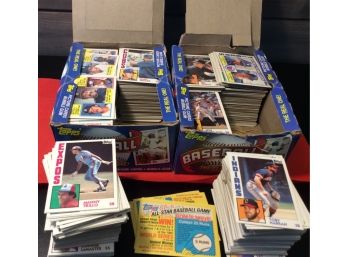 2 Boxes Filled With 1984 Topps Baseball Cards