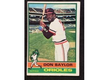 1976 Topps Don Baylor