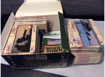 1991 Pro Set Desert Storm Cards In Box