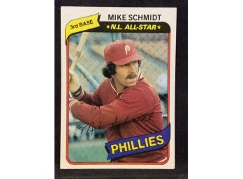 1980 Topps Mike Schmidt
