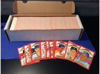 1990 Donruss Baseball Complete Set With MVPs & Puzzle