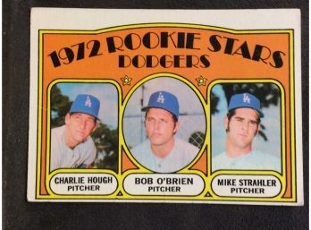 1972 Topps Charlie Hough Rookie