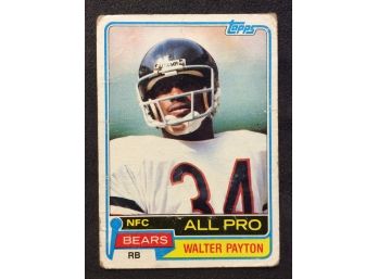 1981 Topps Walter Payton