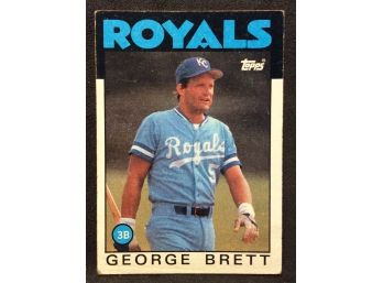 1986 Topps George Brett