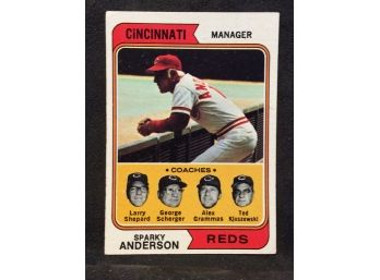 1974 Topps Sparky Anderson